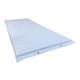 David Scott Economy X-Ray Table Pad - High Density Foam, Light Blue Vinyl Cover, with Grommets
