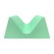 Techno-Aide YCAM-MR MR Safe Coated AP/PA Adult Head Holder Sponge, Stealth - 15" L x 14" W x 6.75" H