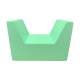 Techno-Aide YCAX-MR MR Safe Coated Child Myelogram Block Sponge, Non-Stealth - 14" L x 8" W x 10" H