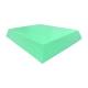 Techno-Aide YCBY-MR MR Safe Coated Rectangle Sponge, Stealth - 27.5" L x 21.5" W x 4" H
