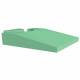 Techno-Aide YCEQ Non-Stealth Coated Perineal Endovaginal/Transvaginal Ultrasound Wedge Sponge - 20" W x 20" L x 3" H