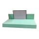 Techno-Aide YCFQ-MR MR Safe Coated Decubitus Block Sponge with Image Receptor Plate/Cassette Holder, Non-Stealth - Front View