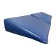 Techno-Aide YVBI-MR MR Safe Vinyl Covered 15 Degree Wedge Sponge 2-Piece Set - 10" L x 7" W x 2" H