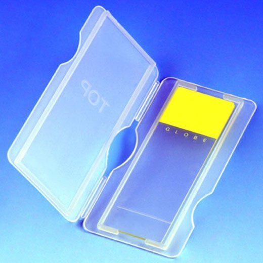 Polypropylene Mailer with Snap Lid for 1 Microscope Slide Globe Scientific