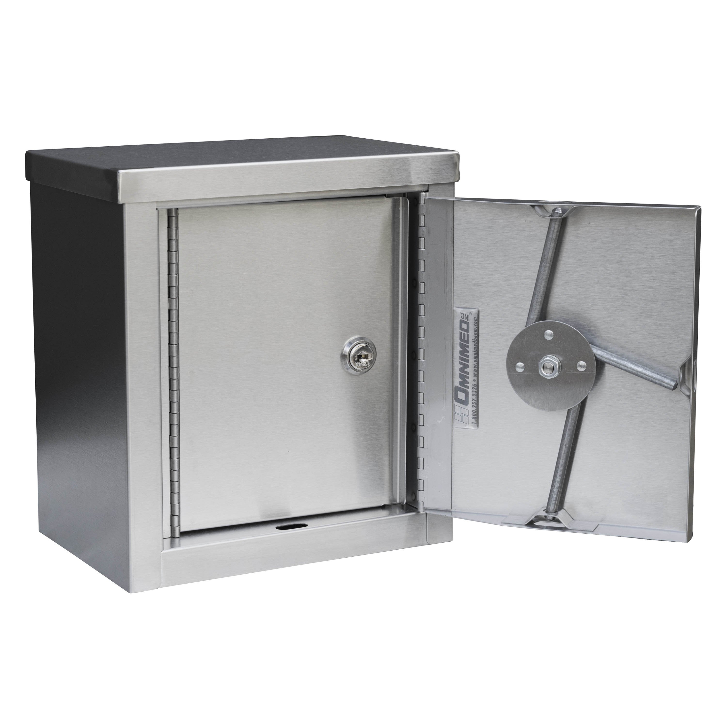 OmniMed 181501 Mini Double Door Narcotic Cabinet