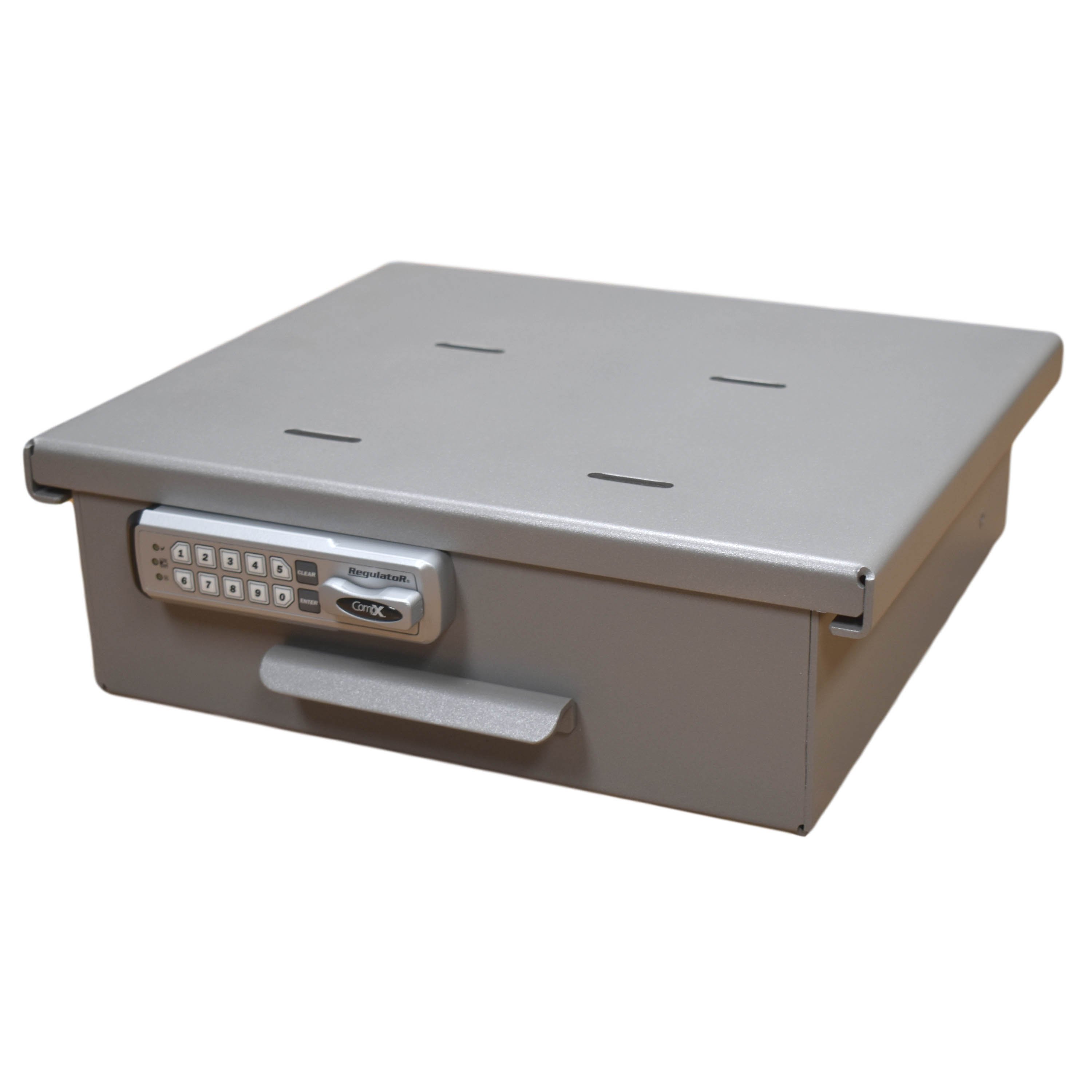 Omni Medium Aluminum Refrigerator Lock Box with E-Lock