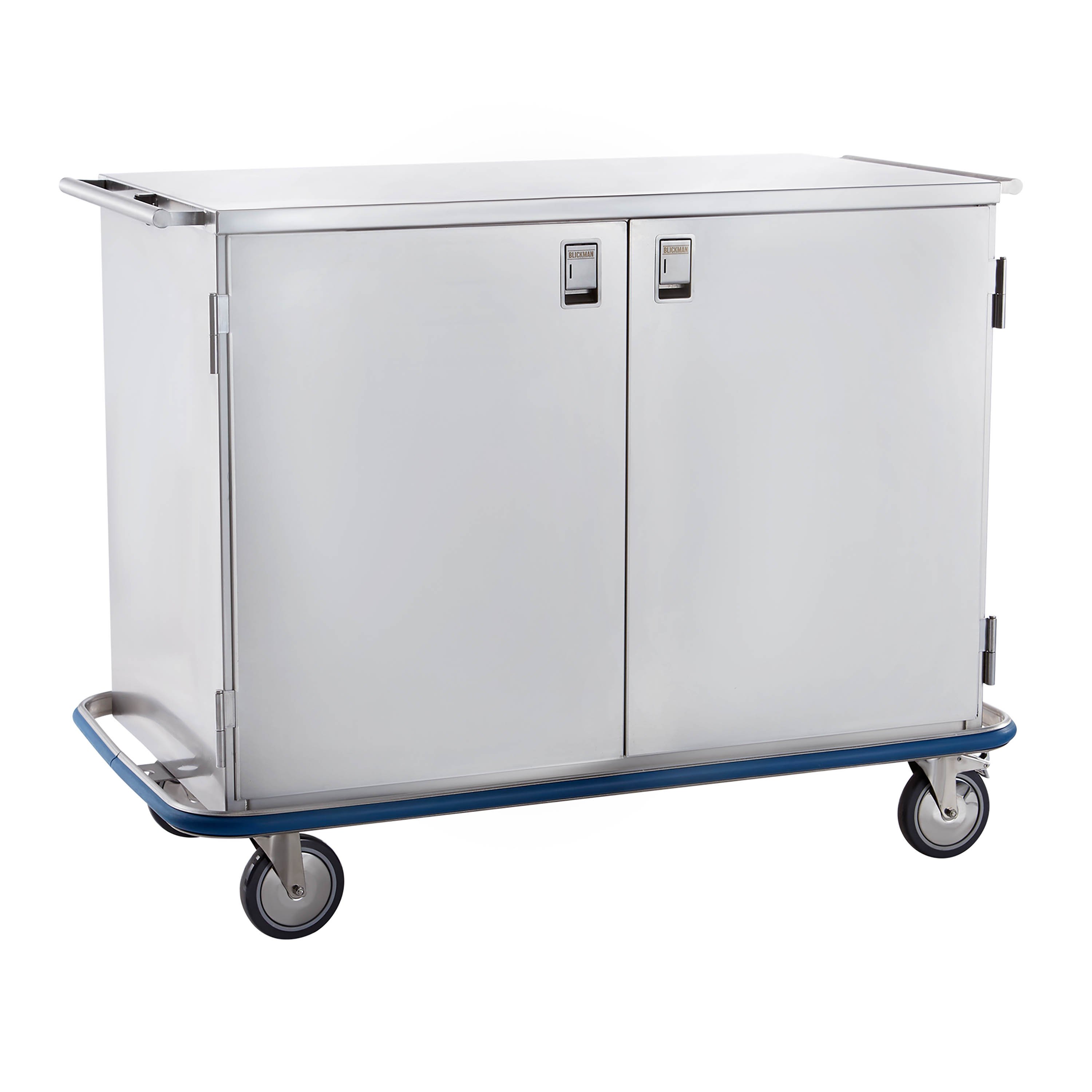 Blickman 2293331000 CCC1-19 Maxi Case Cart Double Solid Doors