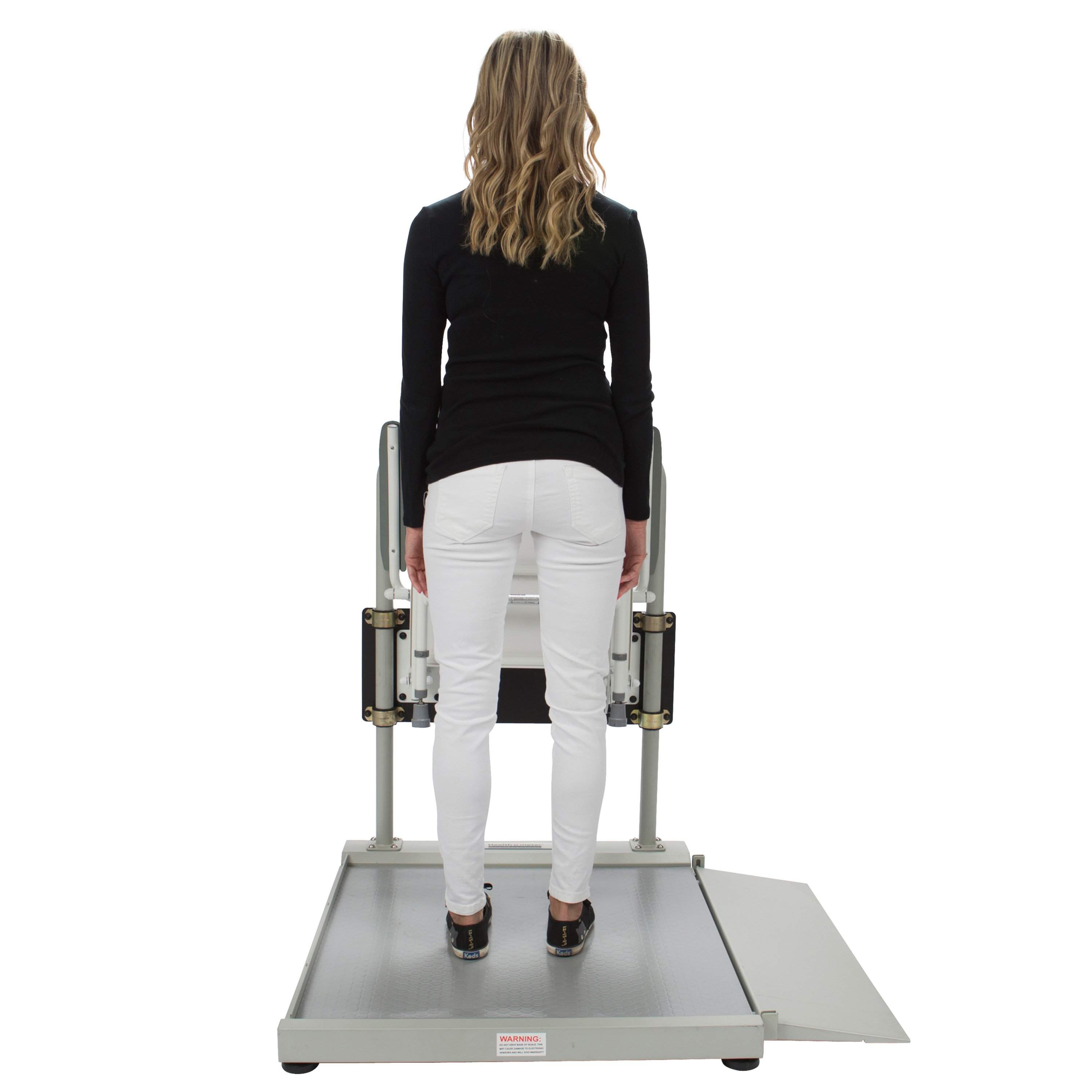 Health o Meter Digital Wheelchair Ramp Scale with Folded Seat