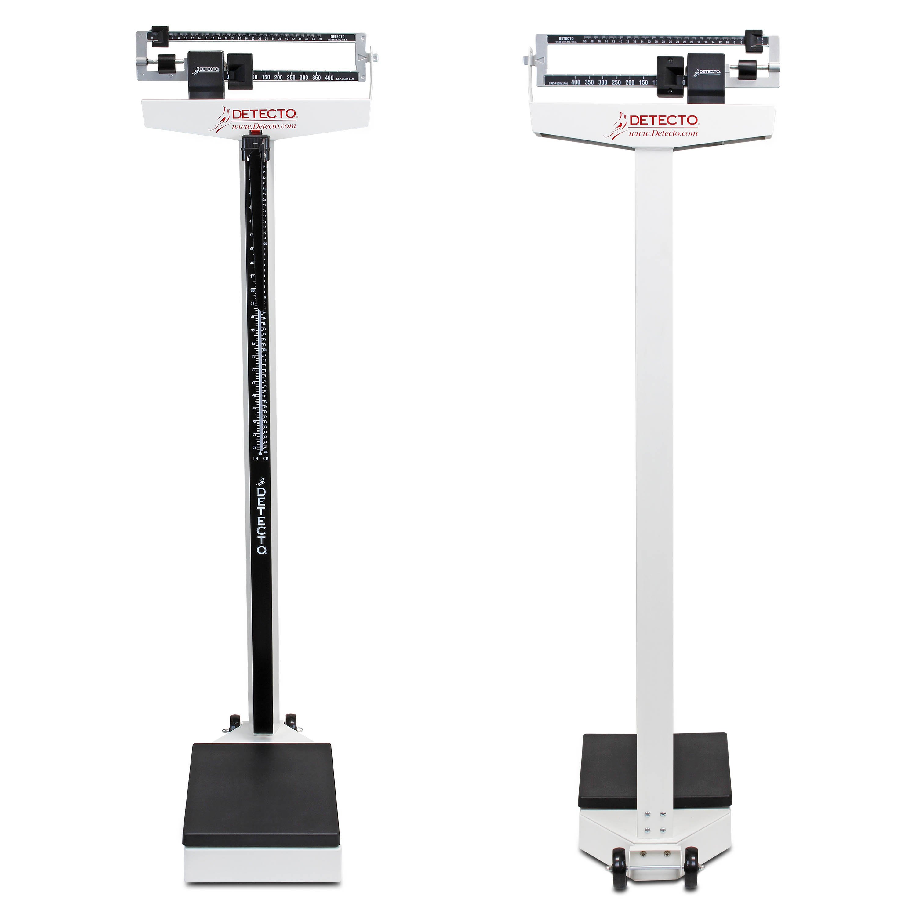 Detecto Physician Mechanical Beam Scale with Height Rod & Hand Post