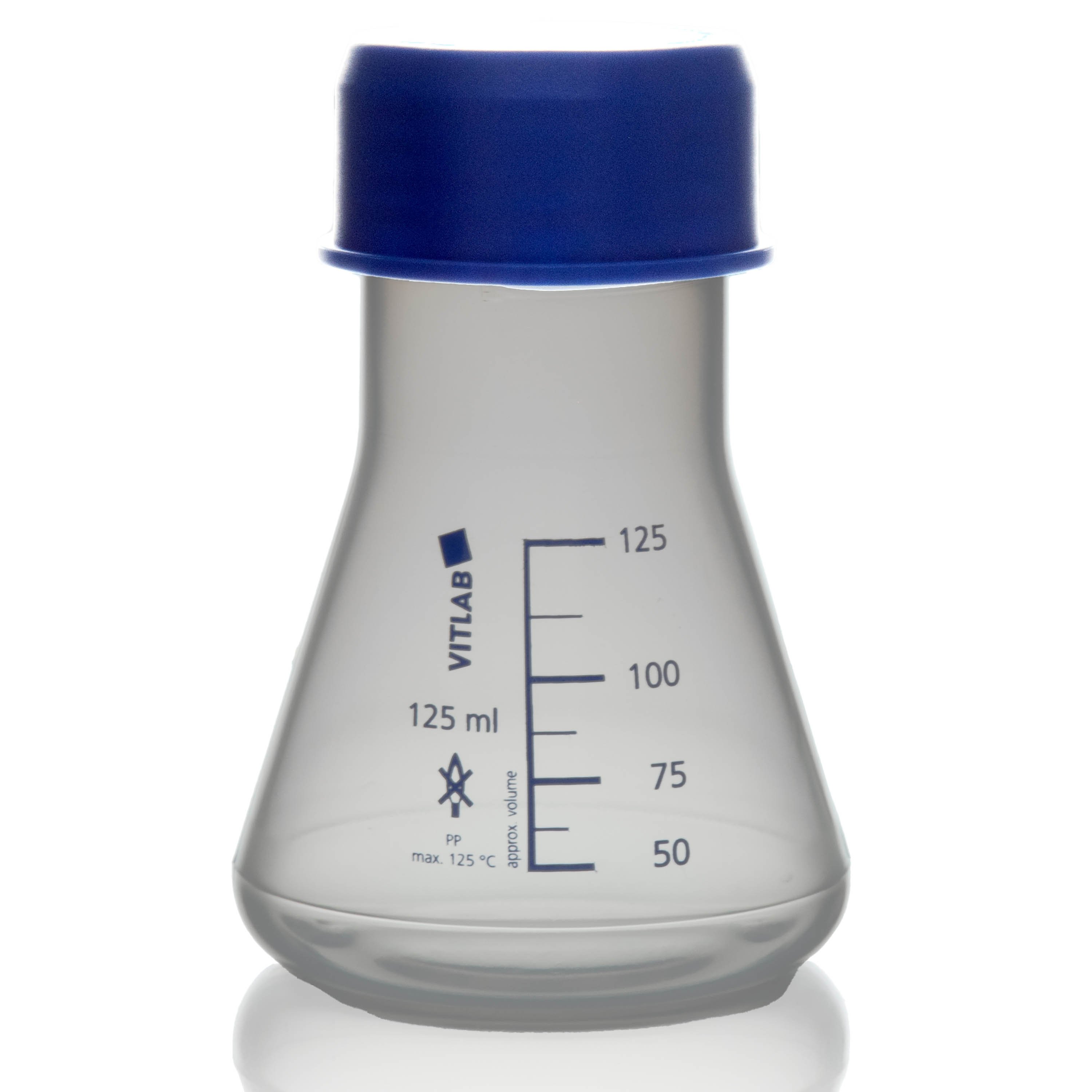 BrandTech Class B PMP Volumetric Flask with Polypropylene NS Stopper