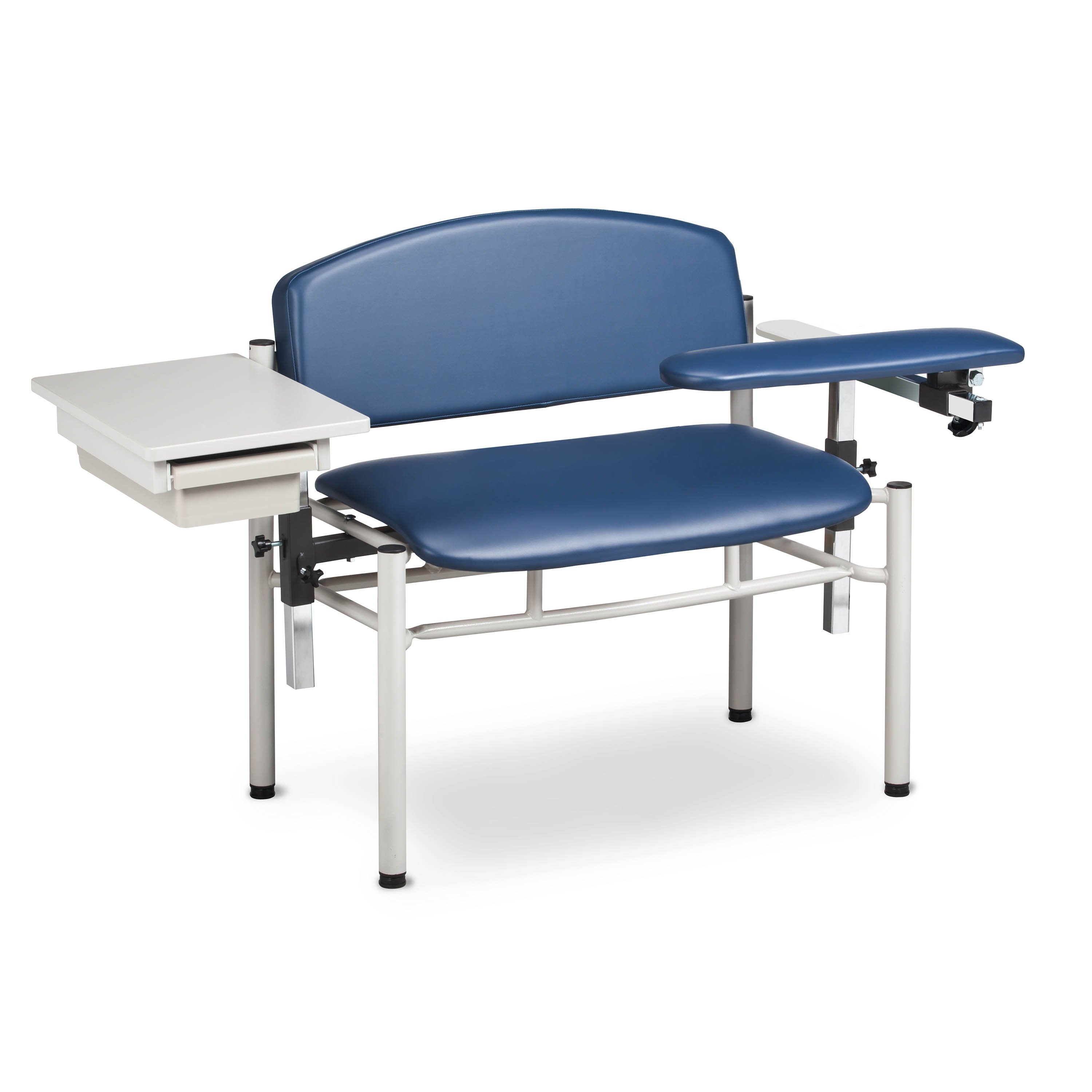 Clinton 6069-U SC Series Extra-Wide Padded Blood Drawing Chair