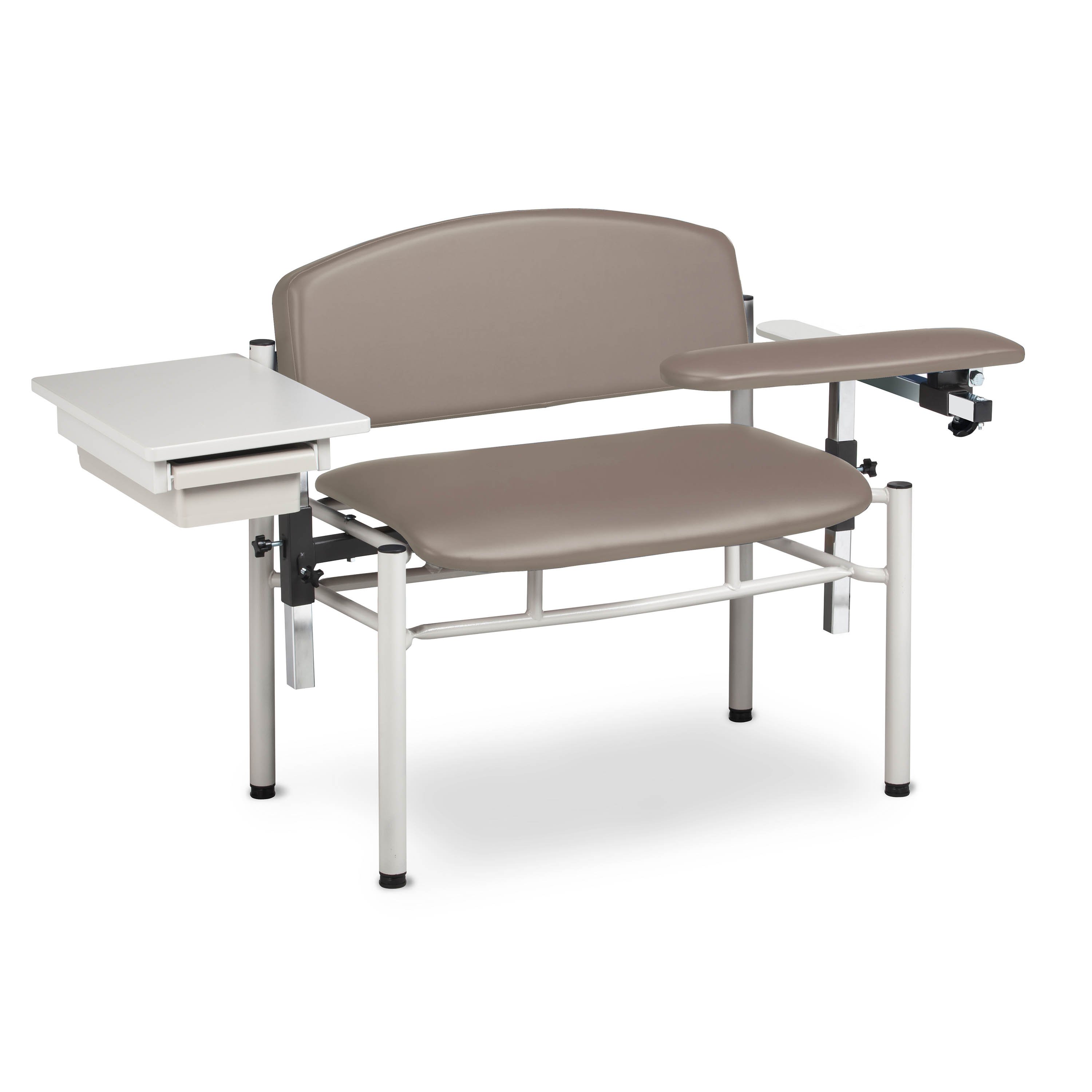 Clinton 6069-U SC Series Extra-Wide Padded Blood Drawing Chair