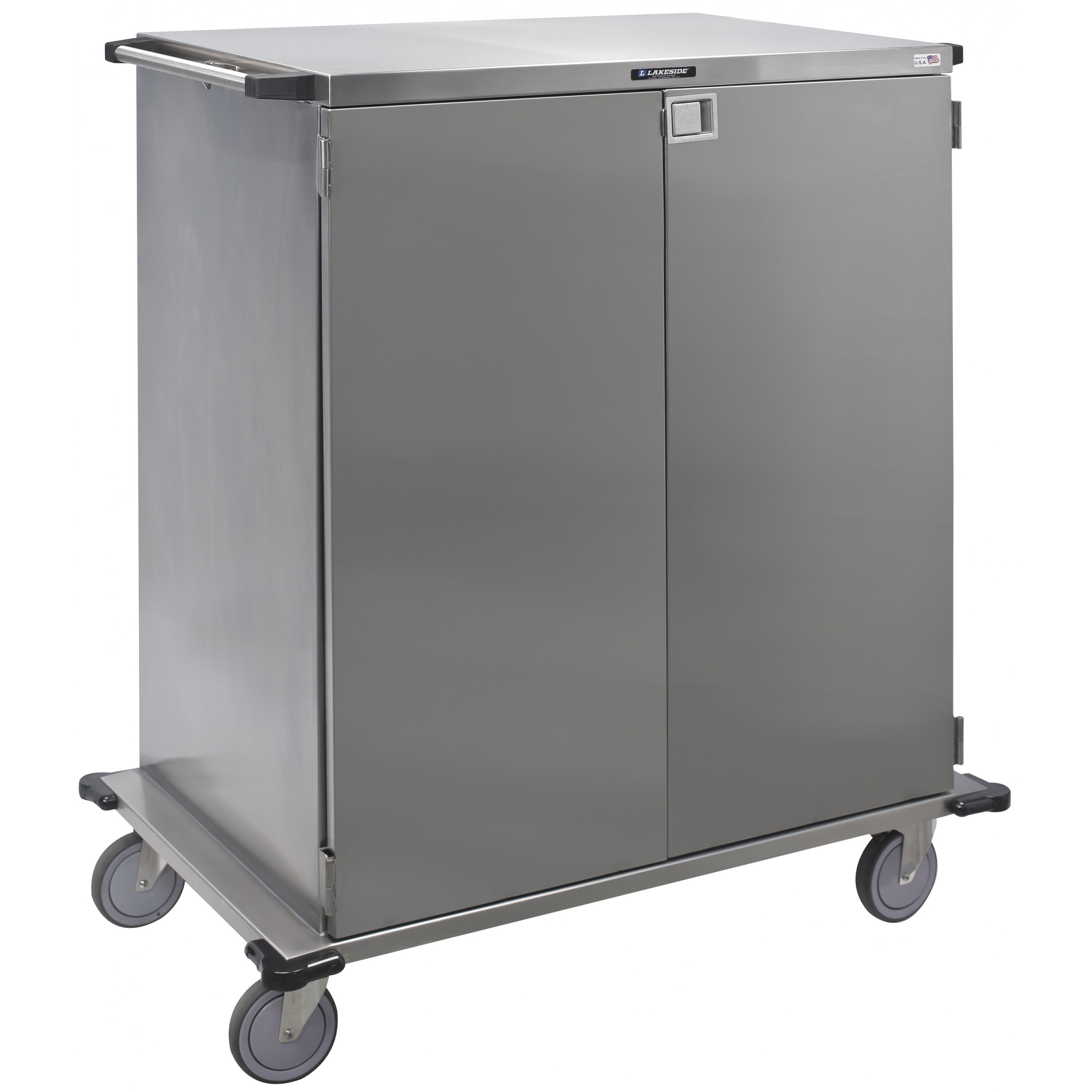 Stainless Steel Cart With Doors