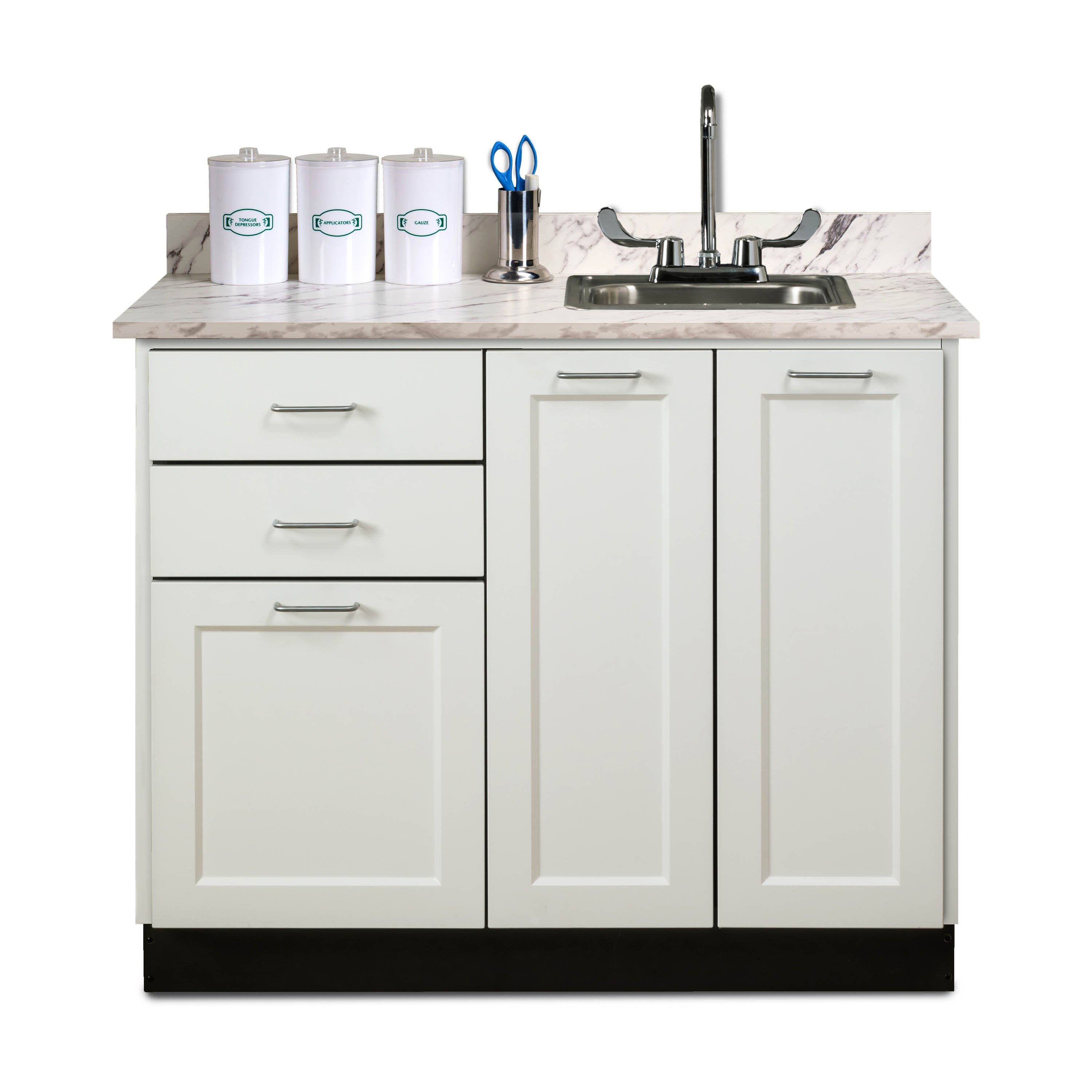 キャビネット・サイドボード MINI TRIANGLE CABINET GRAY GREEN /DULTON green-assembled-kitchen-