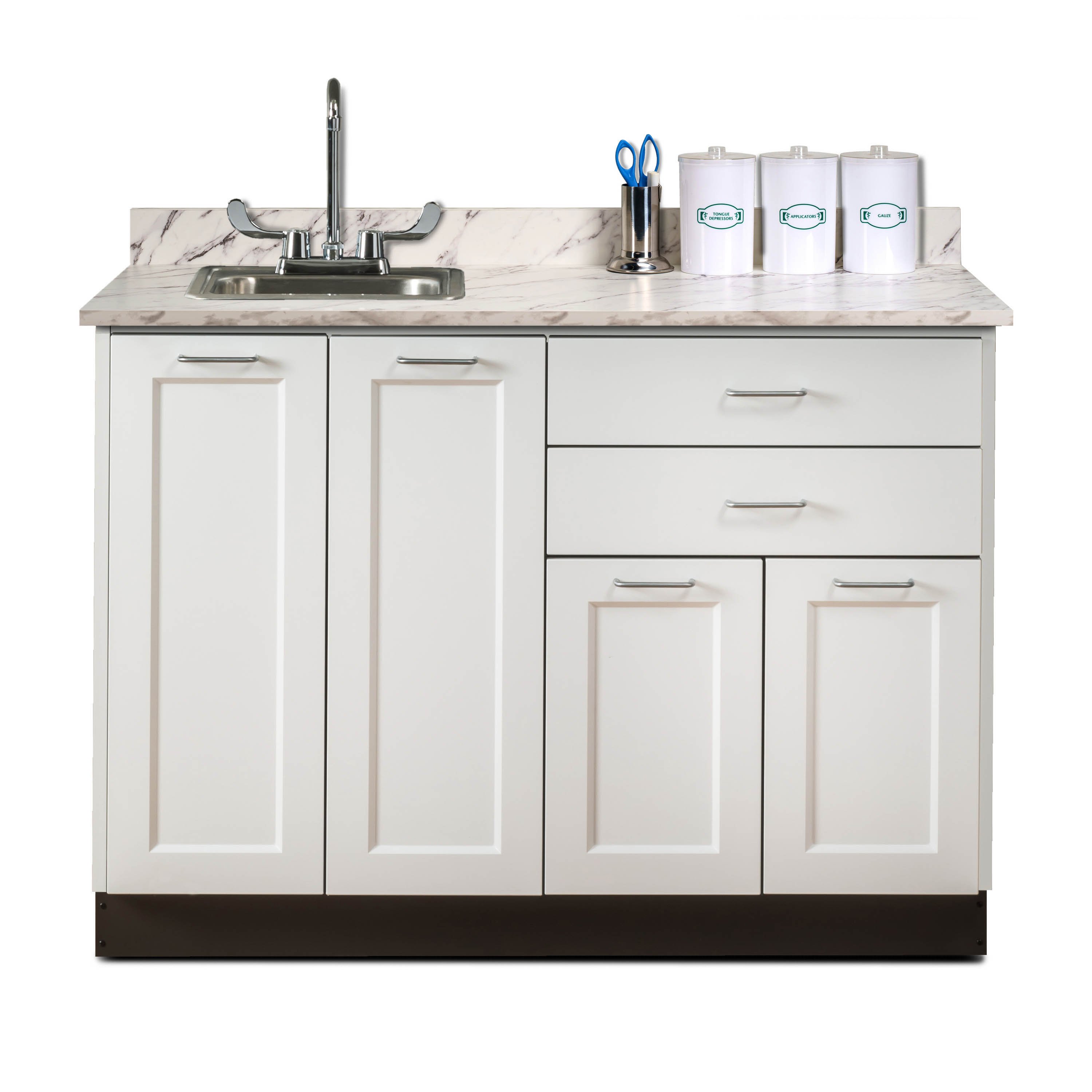 家具 cabinet Siavonce 14-in W x 64-in H MDF Grey Freestanding or wall