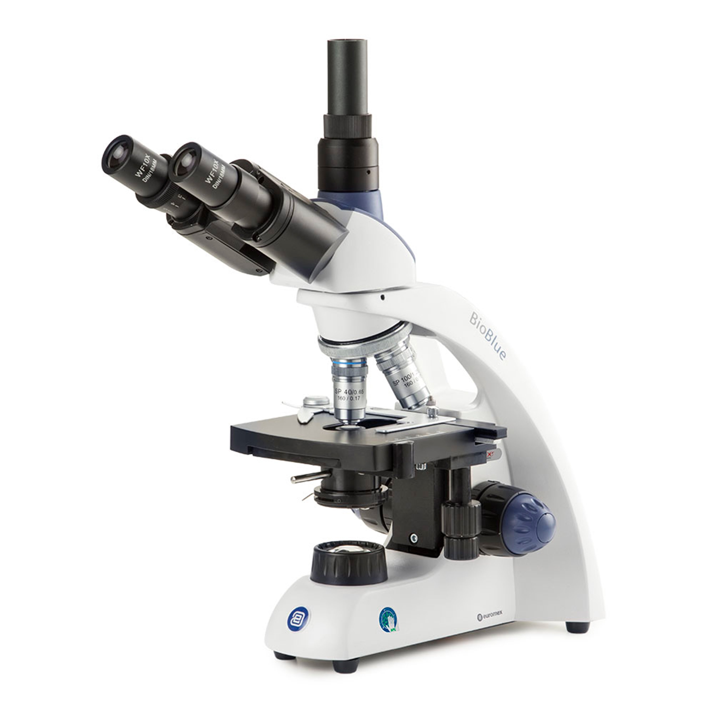 BioBlue Trinocular Microscope EBB4253 SMP 4/10/S40/S100x