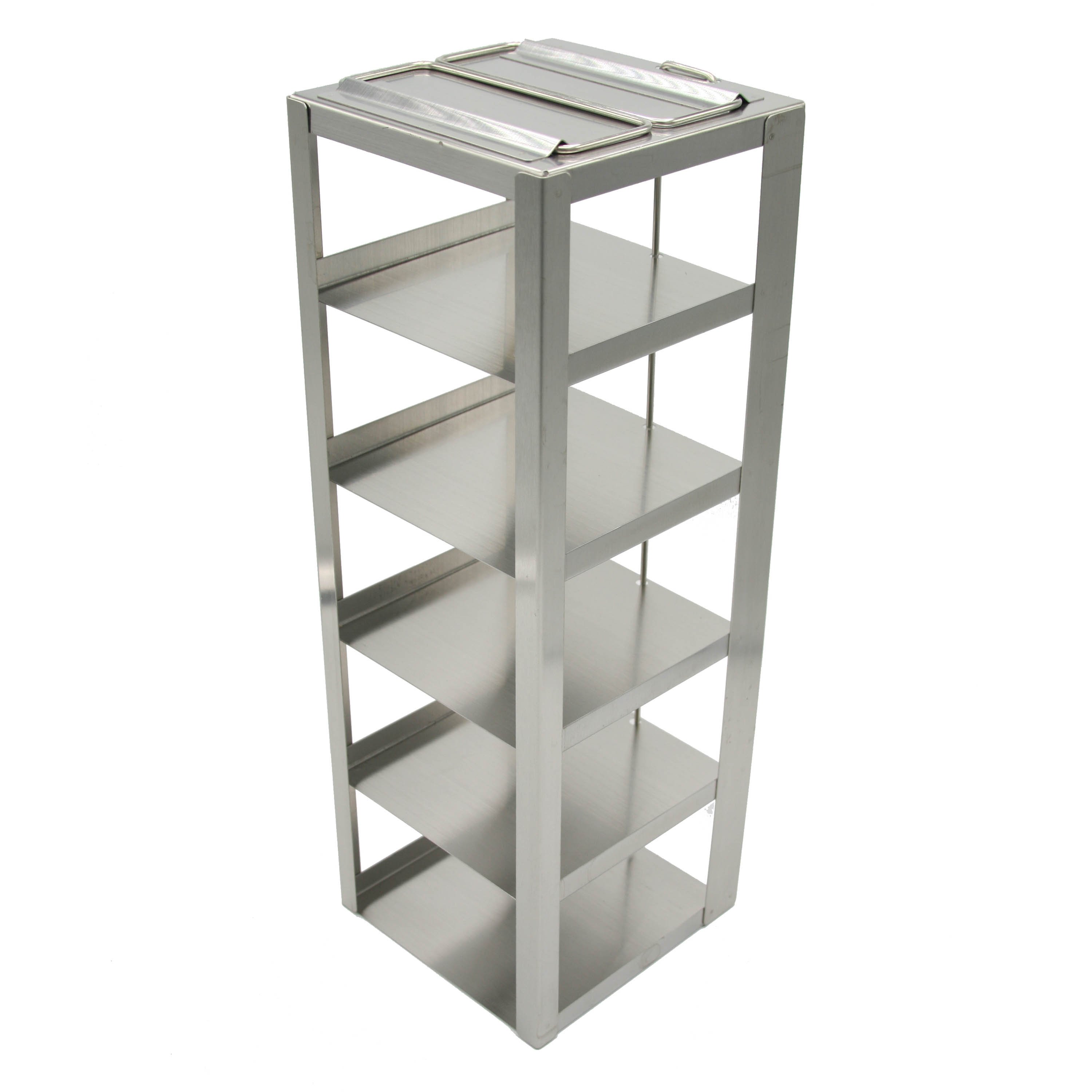 Vertical Stainless Steel Freezer Rack For Cryostorage Box Heathrow
