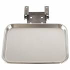 Fold-Away Stainless Steel Supply Tray