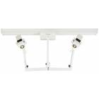 CoolSpot II Double Heads on Fastrac Ceiling Mount Exam Light