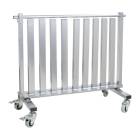 CanDo® 10-0581 10-Column Dumbbell Mobile Studio Rack