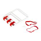 CanDo® 10-0800 Rubber Band Hand Grip Exerciser - With 5 Red Bands