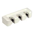 CanDo® 10-1645 3-Bar Vertical Wall Rack for Slim® and Mini™ WaTE™ Bars