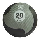 CanDo® 10-3147 Firm Medicine Ball, 11" Diameter - 20 lbs. Silver
