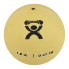 CanDo® 10-3170 Soft and Pliable Medicine Ball, 5" Diameter - 1 lb, Tan