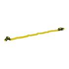 CanDo® 10-3201 Adjustable Exercise Band - X-Light Resistance, Yellow
