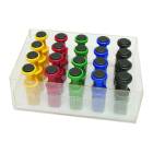 CanDo® 10-3758 Snap-In Finger Button Set for Digi-Flex® Multi® Hand and Finger Exerciser - 20-Piece Set
