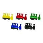 CanDo® 10-3769 Digi-Flex® Thumb™ Hand and Finger Exerciser Set - 5-Piece Set, Without Stand