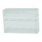 CanDo® 10-3780 Plastic Box for Snap-In Finger Button - 4-Button Capacity