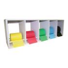 CanDo® 10-5104 Dispens-a-Band® Plastic Storage Rack - 5 Rolls Capacity (Resistance Bands are Sold Separately)