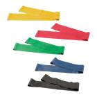 CanDo® 10-5299 Latex Exercise Band Loop, 30" Long - 5-Piece Set