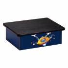 Clinton Pediatric Laminate Step Stool - Space Place Alien Graphic on Blue