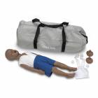 Simulaids Kyle 3-Year-Old CPR Manikin with Carry Bag - Dark