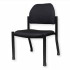 Blickman Model 1130 Vinyl Patient Room Chair without Arms - Black