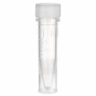 Globe Scientific 111720 1.5mL Self-Standing Screw Top Microtube with O-Ring Screw Cap - Sterile