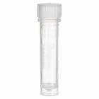 Globe Scientific 111740 2.0mL Self-Standing Screw Top Microtube with O-Ring Screw Cap - Sterile