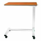 Novum Medical Model 124 Acute Care Overbed Table Without Vanity - Spring Assisted Lift Mechanism
