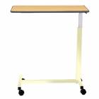 Novum Medical Model 126 Economy Overbed Table - Built In 1/4" Lip with Spring Assisted Lift Mechanism