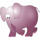 Clinton Wall Sticker - Serengeti Elephant