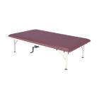 CanDo® 15-1558 Bariatric Hi-Lo Mat Platform Table - Manual