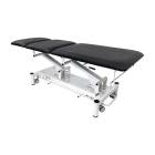 CanDo® 15-4295 Quickship Hi-Lo Treatment Table with 3 Section, Black Vinyl Top
