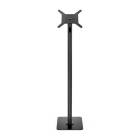 Compulocks 150B200ADPB Floor Stand with Swift Panel for Samsung 32" E-Paper Signage - Black, Front View