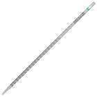 Globe Scientific #1722 2mL Diamond Essentials Serological Pipettes - Standard Tip - 275mm - Green Striped Color Coded - Sterile