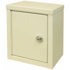 Mini Economy Narcotic Cabinet, Double Door, Double Lock - 9" H x 8" W x 5 5/8" D