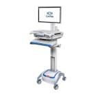 Capsa 1975076 M38e Mobile Computing Workstation with Manual Lift (Monitor and Keyboard are Not Included)