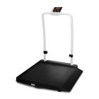 Rice Lake 204405 Single-Ramp Veterinary Scale with Integrated Handrail