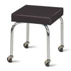 Clinton 2111 Physical Therapy Scooter Stool - Black